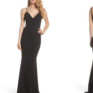 Katie May black fitted dress